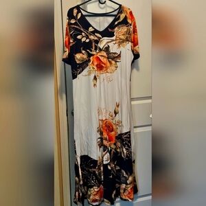 Pretty floral dress XL